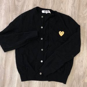 comme des garçons cardigan